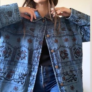 Embroidered Chore Coat